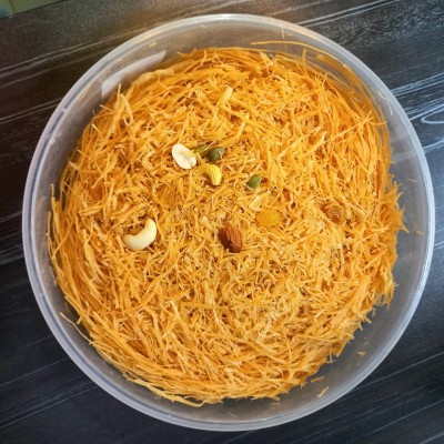 ঘিয়ে ভাজা লাচ্চা সেমাই || (প্রিমিয়াম প্লাস্টিকের এক বক্স ওজন ৫০০ গ্রাম)